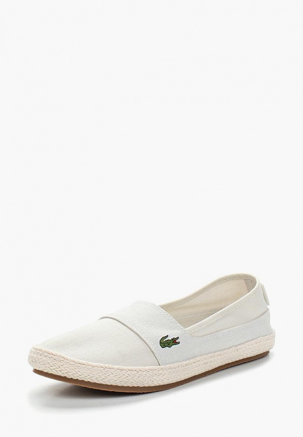 

Слипоны Lacoste, Белый