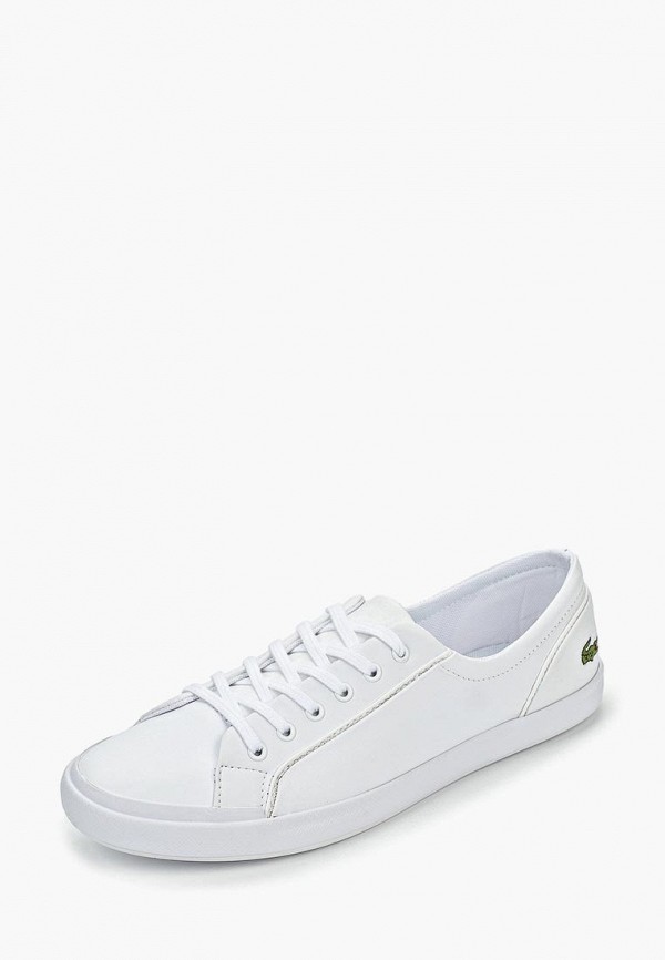 Кеды Лакост Женские Белые Кожаные Купить