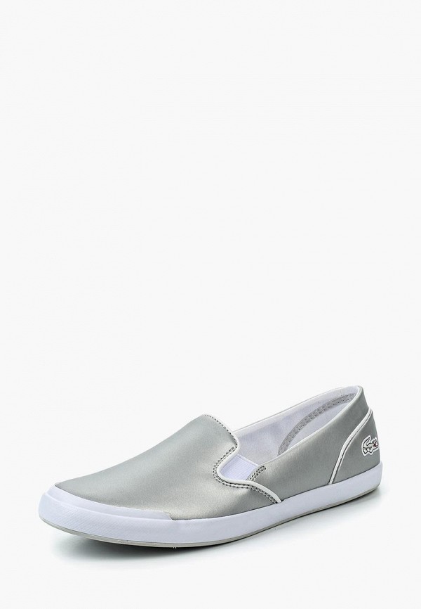 

Слипоны Lacoste, Серебряный