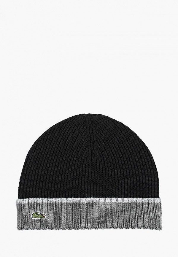 

Шапка Lacoste, Черный