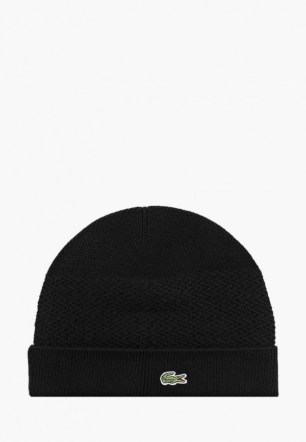 

Шапка Lacoste, Черный