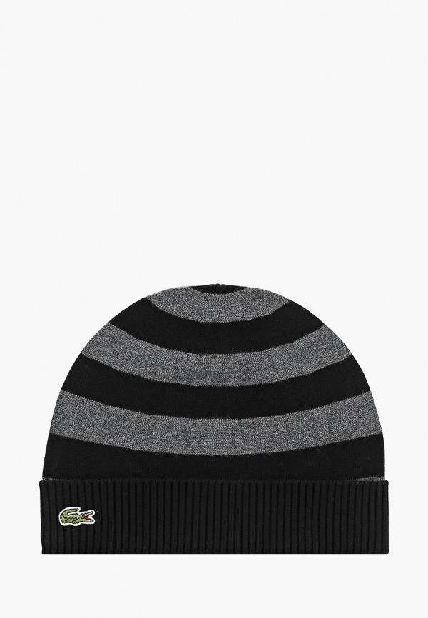 

Шапка Lacoste, Lacoste LA038CMCROK3, Черный