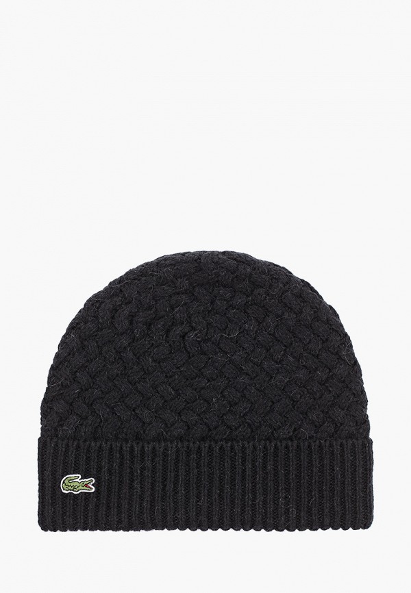 

Шапка Lacoste, Черный