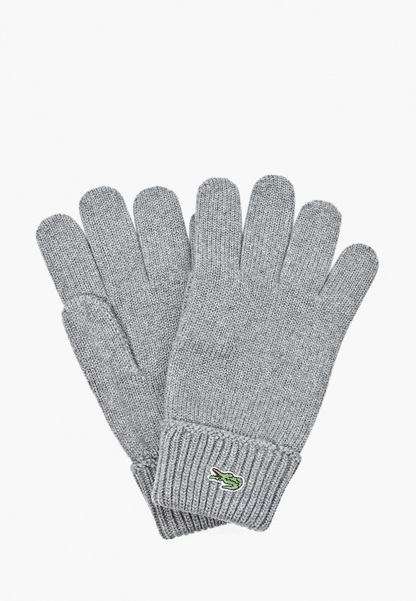 

Перчатки Lacoste, Серый
