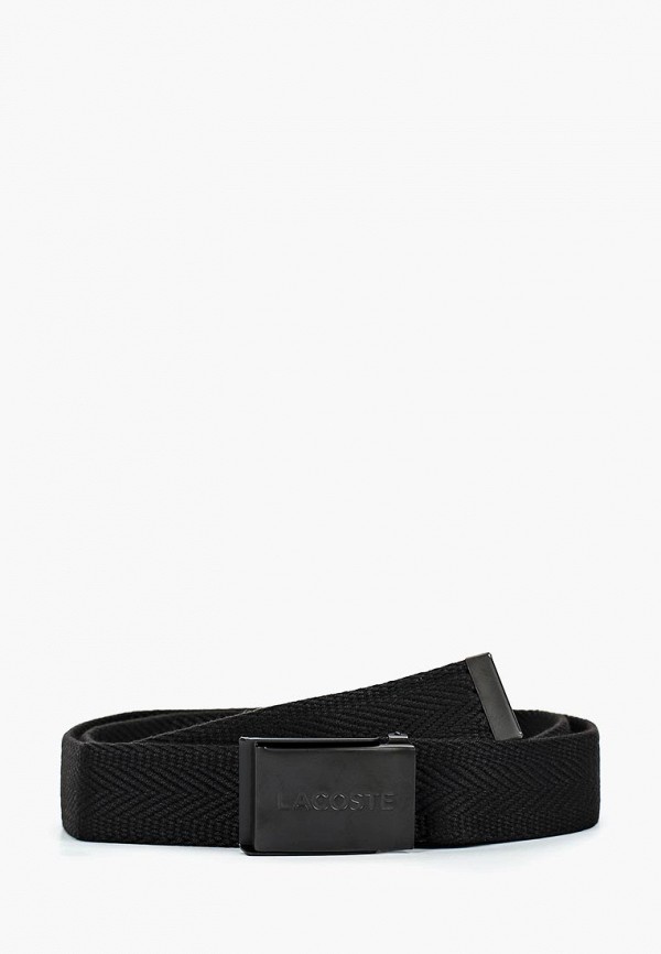 

Ремень Lacoste, Черный