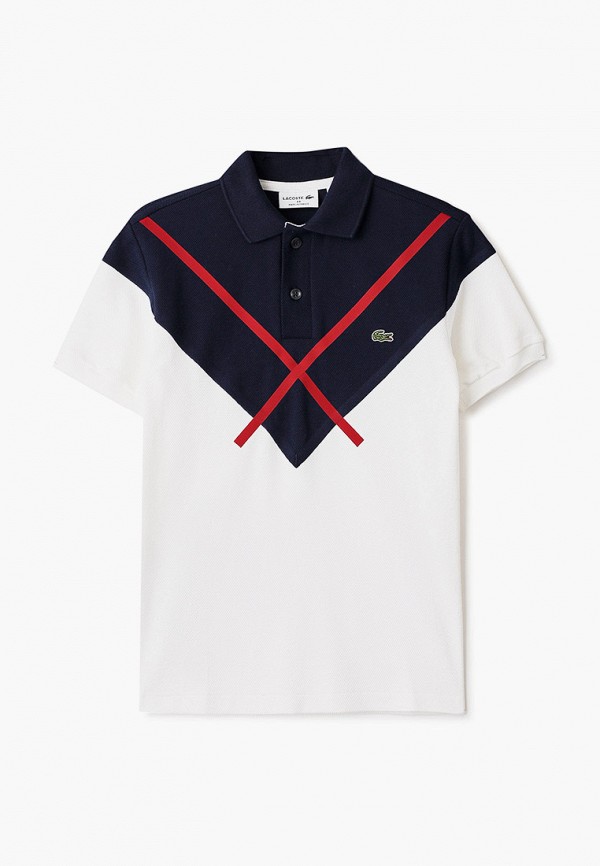 

Поло Lacoste, Белый