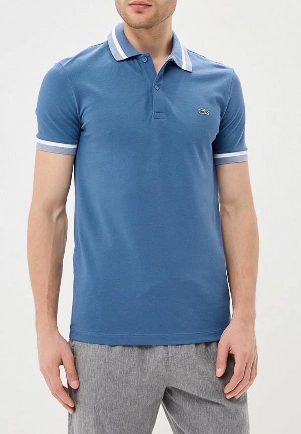

Поло Lacoste, Синий