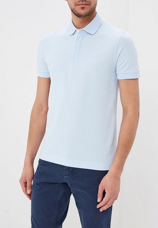 

Поло Lacoste, Голубой