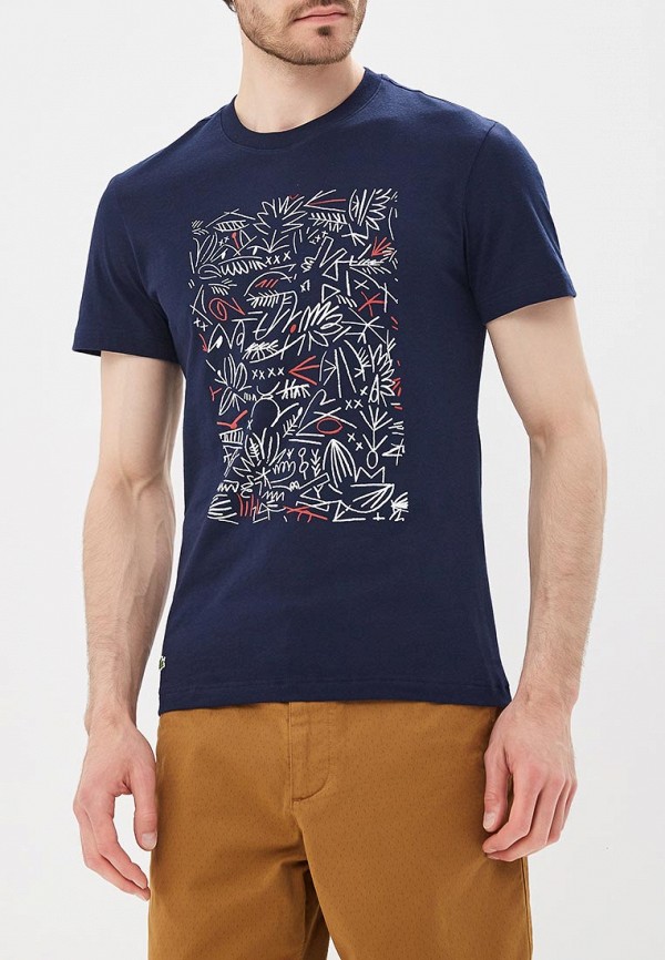 

Футболка Lacoste, Синий