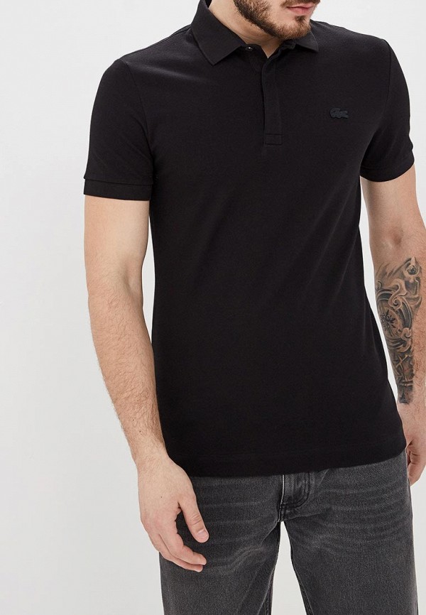 

Поло Lacoste, Черный