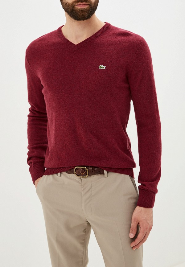 

Пуловер Lacoste, Бордовый