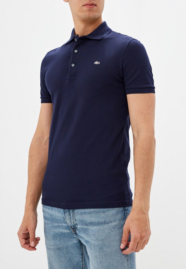 

Поло Lacoste, Синий
