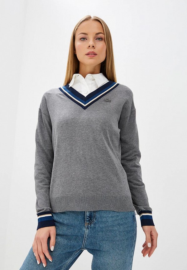 

Пуловер Lacoste, Серый