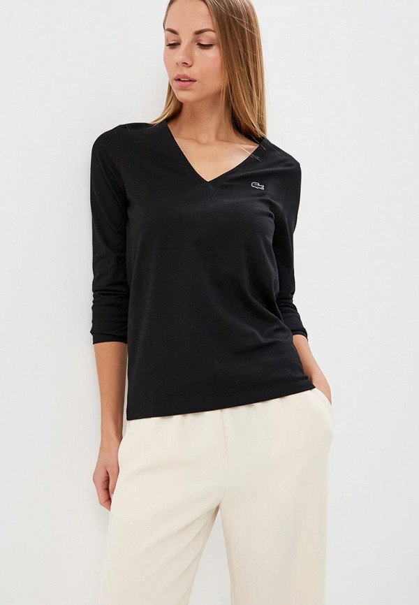 

Лонгслив Lacoste, Черный