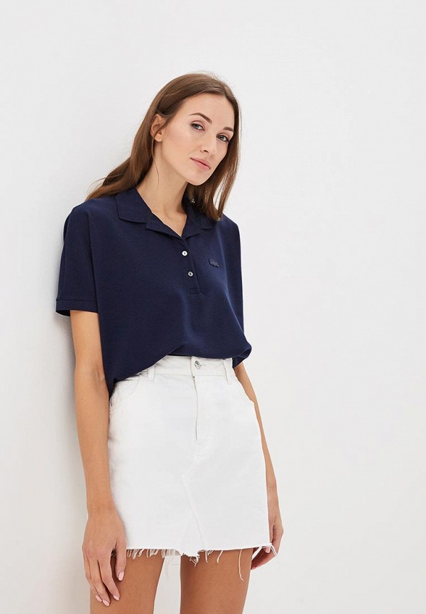 

Поло Lacoste, Синий