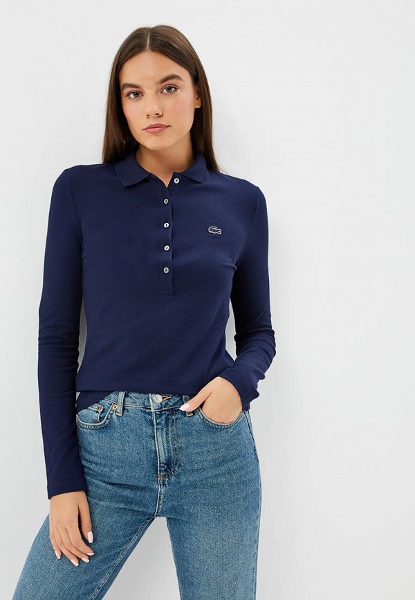 

Поло Lacoste, Синий