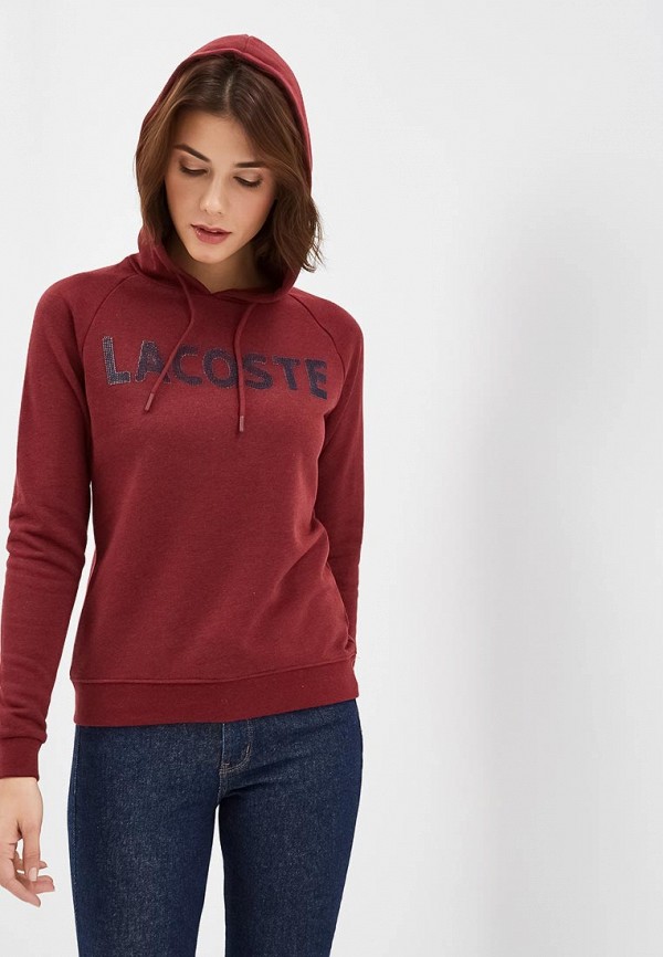 

Худи Lacoste, Бордовый