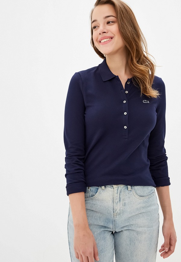 

Поло Lacoste, Синий