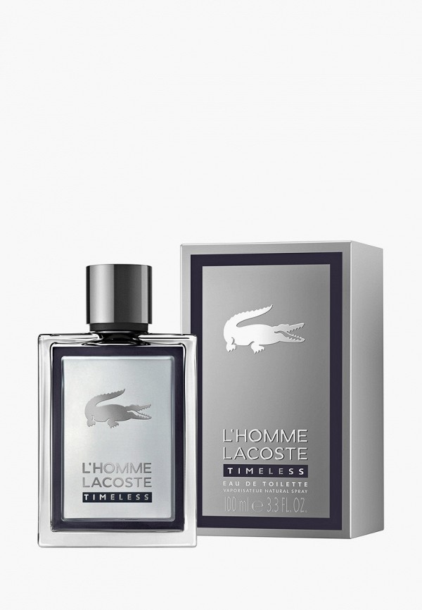 

Туалетная вода Lacoste, Прозрачный, L`homme Timeless, 100 мл