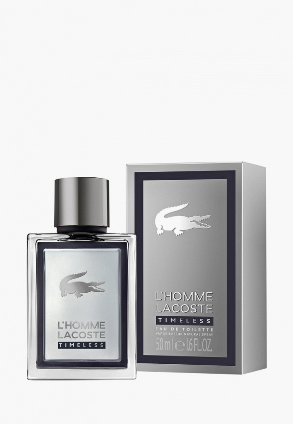 

Туалетная вода Lacoste, Прозрачный, L`homme Timeless, 50 мл