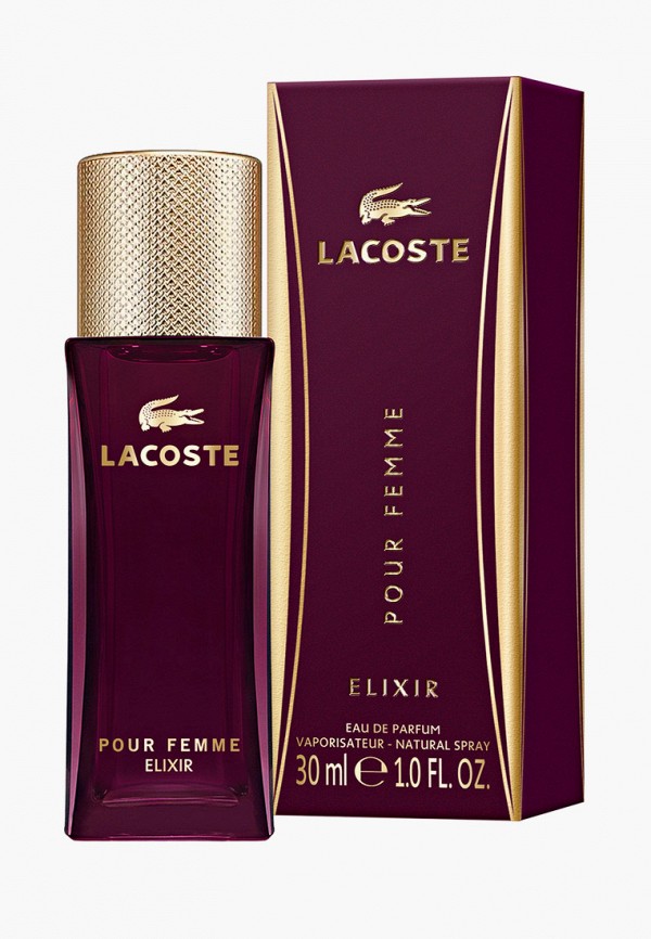 

Парфюмерная вода Lacoste, Прозрачный, Pour Femme Elixir, 30 мл