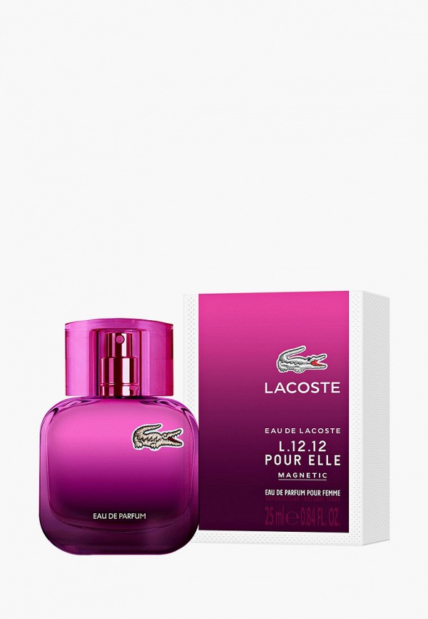 

Парфюмерная вода Lacoste, Прозрачный, Eau de Lacoste L.12.12 Magnetic, 25 мл