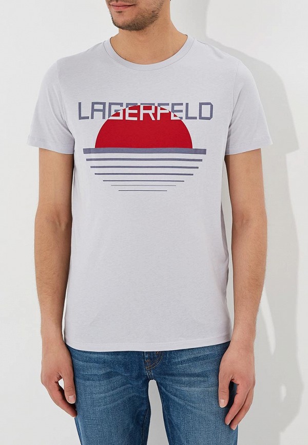 

Футболка Lagerfeld, Серый