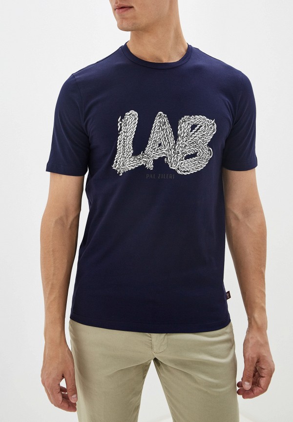 

Футболка Lab. Pal Zileri, Синий, Lab. Pal Zileri LA059EMGBXK7