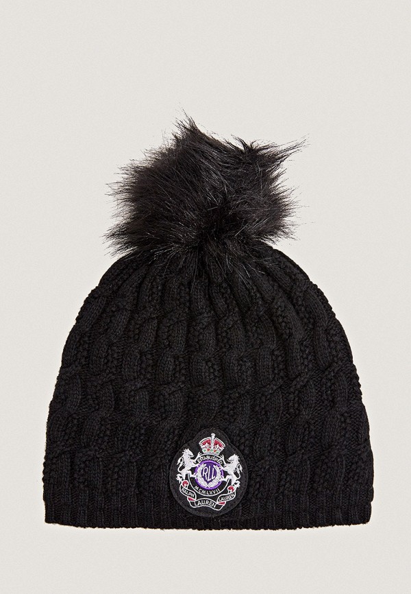 

Шапка Lauren Ralph Lauren, Черный