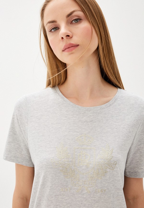 

Футболка Lauren Ralph Lauren, Серый