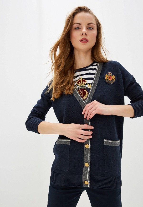 

Кардиган Lauren Ralph Lauren, Синий