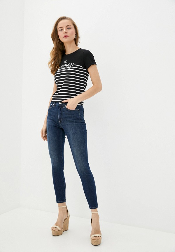

Футболка Lauren Ralph Lauren, Черный, Lauren Ralph Lauren LA079EWHTXK5