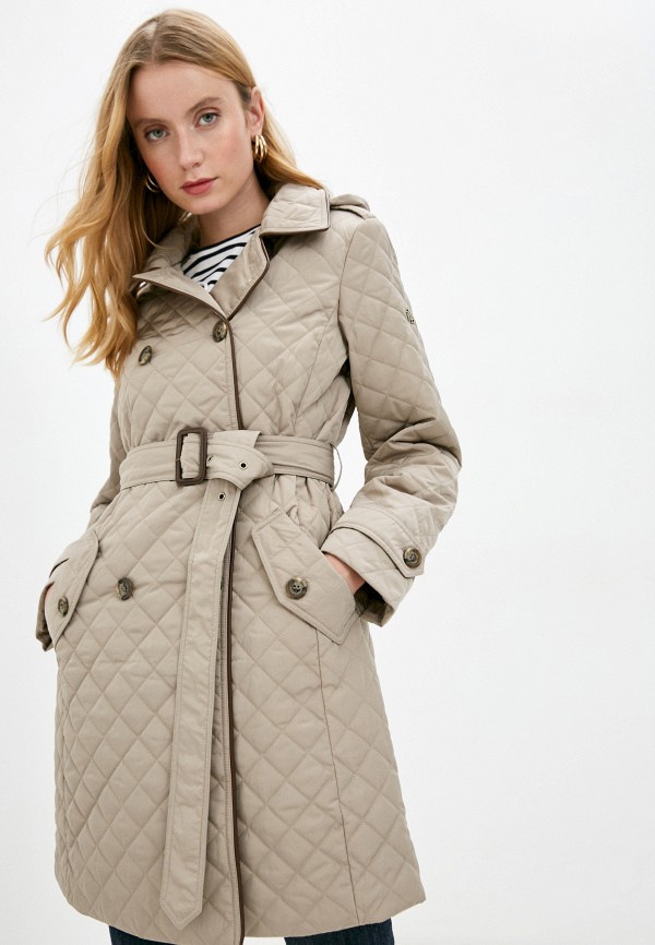 

Куртка утепленная Lauren Ralph Lauren, Бежевый, Lauren Ralph Lauren LA079EWJRIB0