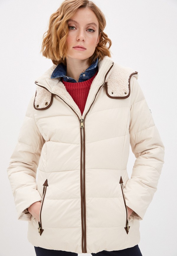 

Пуховик Lauren Ralph Lauren, Бежевый, Lauren Ralph Lauren LA079EWLPOO9