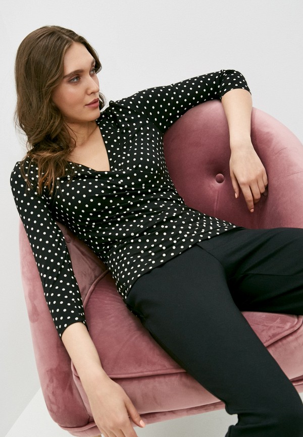 

Лонгслив Lauren Ralph Lauren, Черный