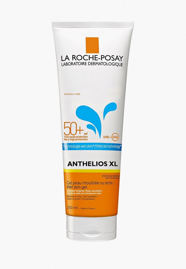 

Крем солнцезащитный La Roche-Posay, Белый, ANTHELIOS XL ВЕТСКИН SPF 50+ с технологией нанесения на влажную кожу, 250 мл