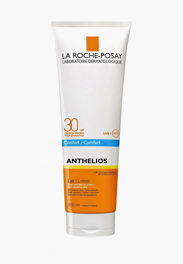 

Молочко солнцезащитное La Roche-Posay, Прозрачный, ANTHELIOS, SPF 30, 250 мл