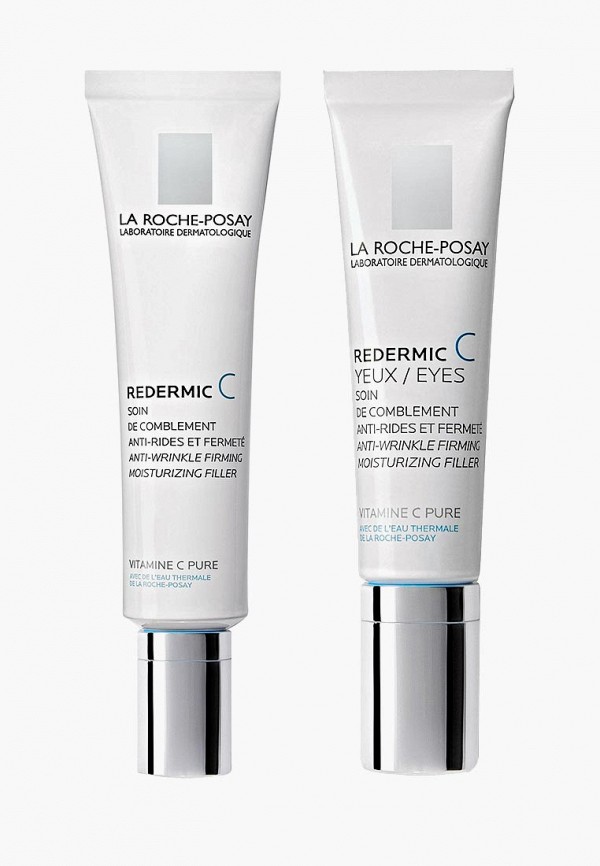 

Набор для ухода за лицом La Roche-Posay, Антивозрастной уход Redermic C для нормальной и комбинированной кожи, 40 мл + Антивозрастной уход для контура глаз Redermic C Yeu, Прозрачный