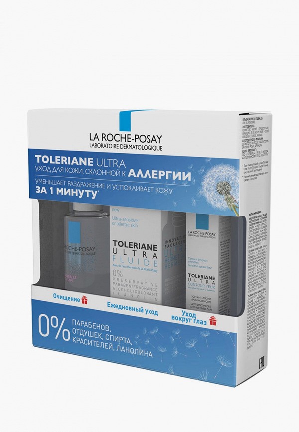 

Набор для ухода за лицом La Roche-Posay, Прозрачный, TOLERIANE ULTRA склонной к аллергии