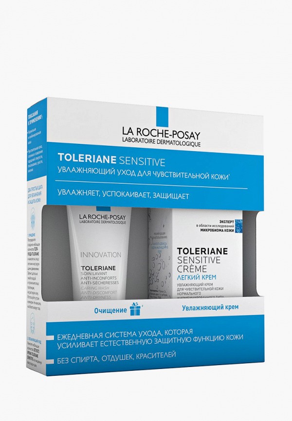 

Набор для ухода за лицом La Roche-Posay, Прозрачный, TOLERIANE SENSITIVE CRÈME.