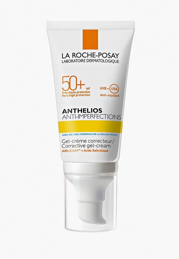 

Гель для лица La Roche-Posay, Прозрачный, солцезащитный, для жирной и склонной к акне коже, SPF50+, 50 мл