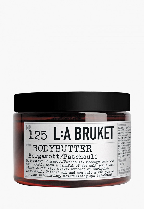 

Масло для тела La Bruket, Прозрачный, 125 BERGAMOT/PATCHOULI 350 ml