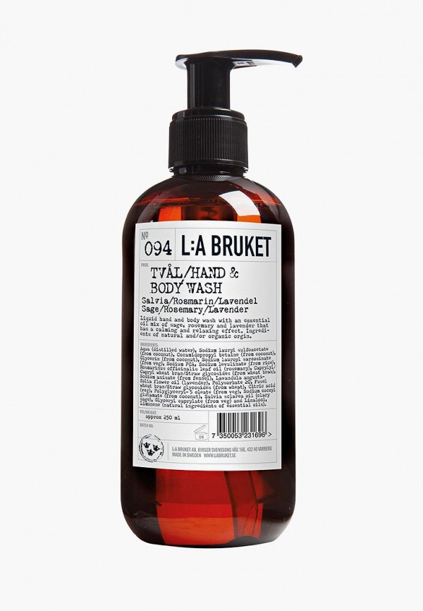 

Мыло La Bruket, 094 SALVIA/ROSMARIN/LAVENDELSAGE/ROSEMARY/LAVANDEL 250 мл