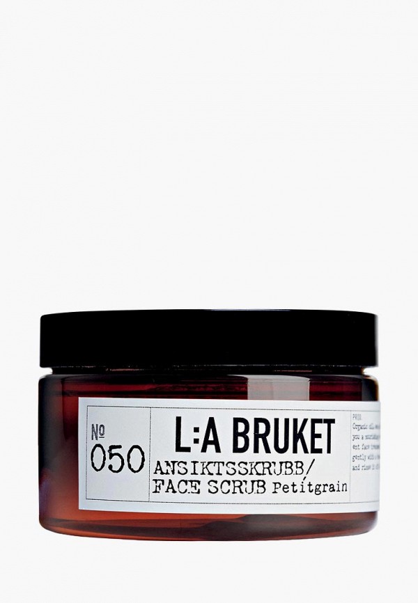 

Скраб для лица La Bruket, Прозрачный, Petitgrain face scrub, 100 мл