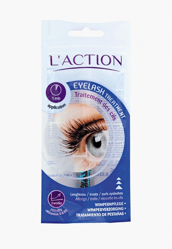 

Тушь для ресниц L'Action, Прозрачный, прозрачная, Eyelash Treatment Volume, 10 мл
