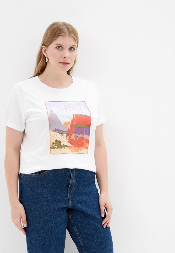

Футболка Lauren Ralph Lauren Woman, Белый