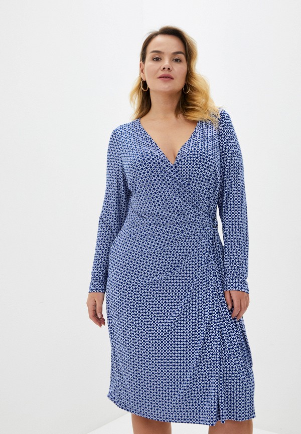 

Платье Lauren Ralph Lauren Woman, Синий, Lauren Ralph Lauren Woman LA097EWHTQJ5