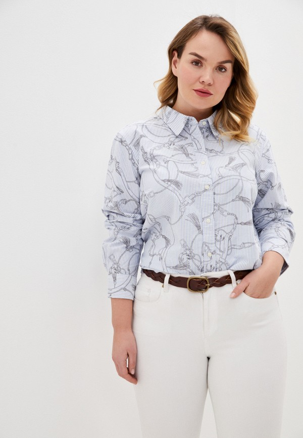

Рубашка Lauren Ralph Lauren Woman, Голубой