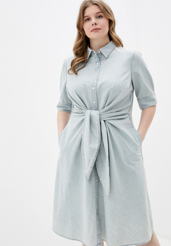 

Платье джинсовое Lauren Ralph Lauren Woman, Голубой