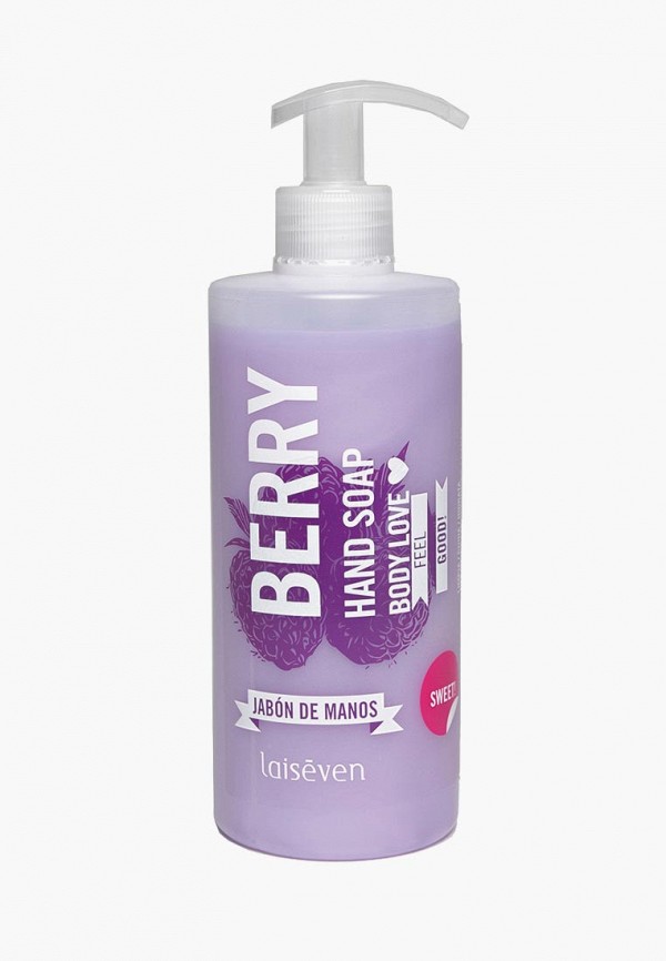 

Мыло Laiseven, Фиолетовый, BLACKBERRY - Body Love, 400 мл